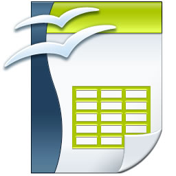 openoffic calc logo image