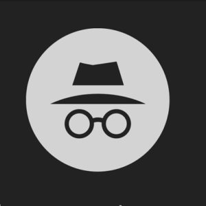 The incognito symbol from Chrome