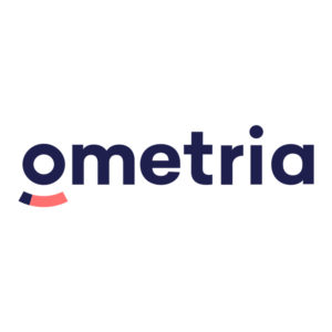 Ometria square logo white
